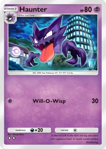 Haunter (a4b-153) card in Pokémon TCG Pocket