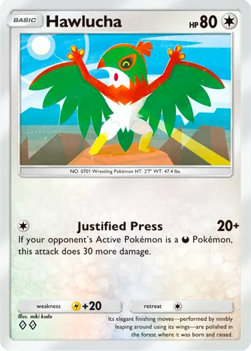 Hawlucha (a3-132) card in Pokémon TCG Pocket