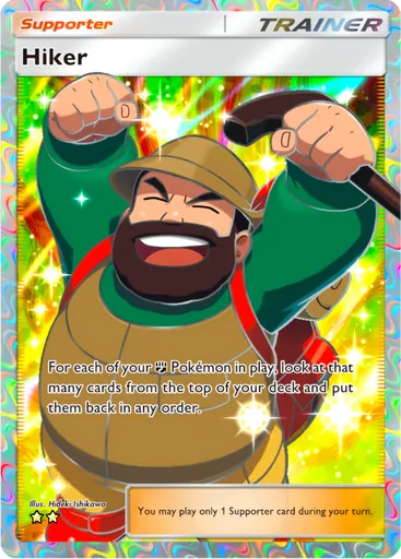 Hiker (a4-201) card in Pokémon TCG Pocket
