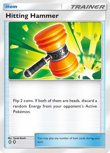 Hitting Hammer (b1-215) card in Pokémon TCG Pocket