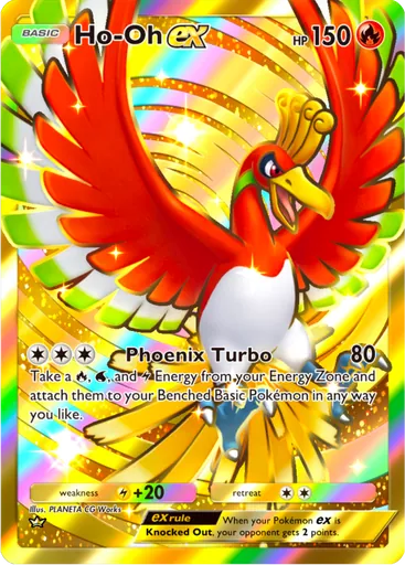 Ho-Oh ex (a4-240) card in Pokémon TCG Pocket