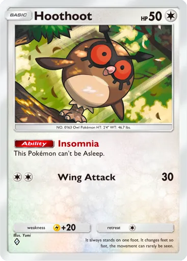 Hoothoot (a4-140) card in Pokémon TCG Pocket