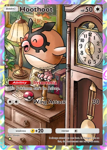 Hoothoot (a4-182) card in Pokémon TCG Pocket