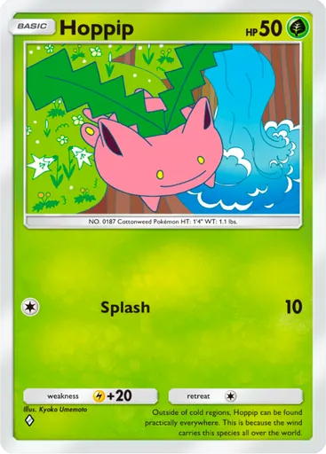 Hoppip (a4a-001) card in Pokémon TCG Pocket