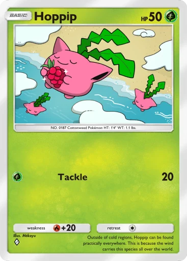 Hoppip (a4b-014) card in Pokémon TCG Pocket