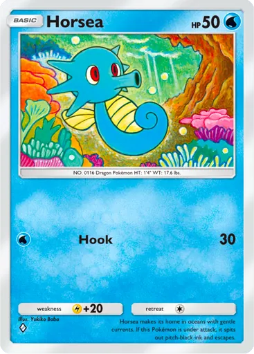 Horsea (a4-041) card in Pokémon TCG Pocket