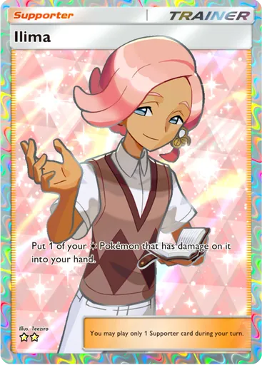 Ilima (a3-191) card in Pokémon TCG Pocket
