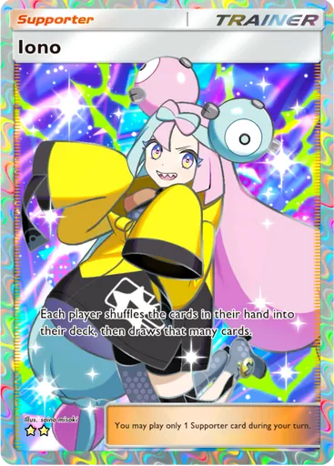 Iono (a2b-088) card in Pokémon TCG Pocket