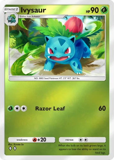 Ivysaur (a4b-004) card in Pokémon TCG Pocket