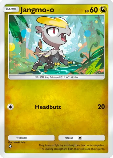 Jangmo-o (a3-125) card in Pokémon TCG Pocket