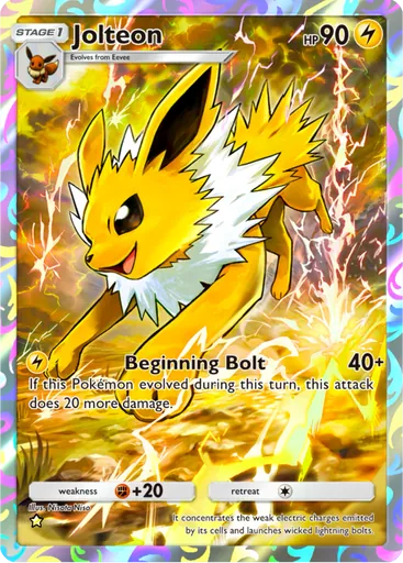 Jolteon (a3b-074) card in Pokémon TCG Pocket