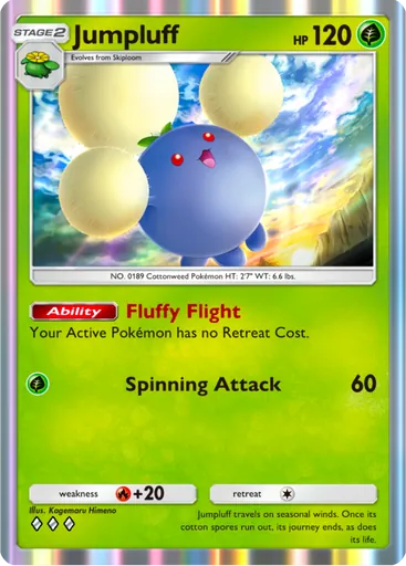 Jumpluff (a4-015) card in Pokémon TCG Pocket