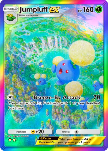 Jumpluff ex (a4a-086) card in Pokémon TCG Pocket