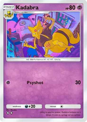 Kadabra (a2b-030) card in Pokémon TCG Pocket