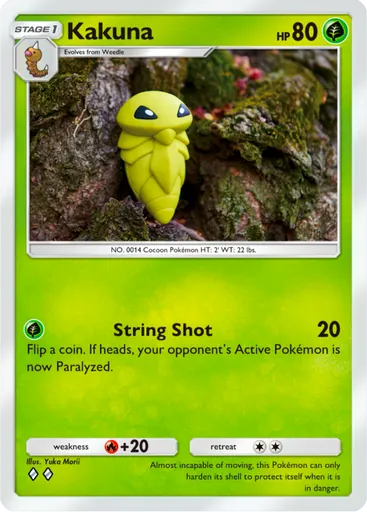 Kakuna (a2b-002) card in Pokémon TCG Pocket