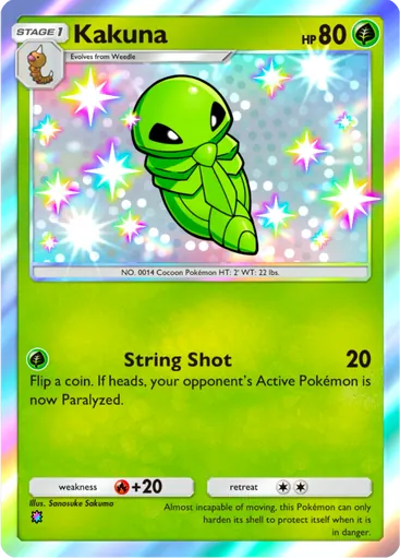 Kakuna (a2b-098) card in Pokémon TCG Pocket