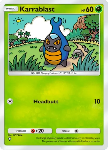 Karrablast (a3-006) card in Pokémon TCG Pocket