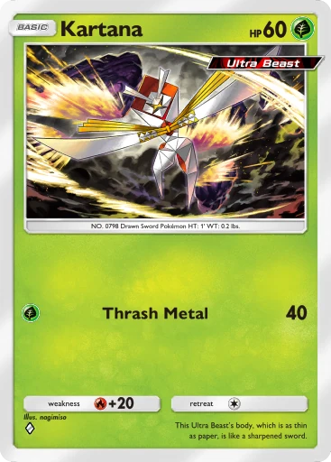 Kartana (a4b-047) card in Pokémon TCG Pocket