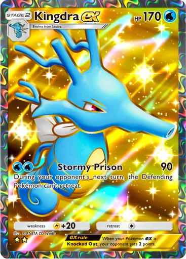 Kingdra ex (a4-188) card in Pokémon TCG Pocket