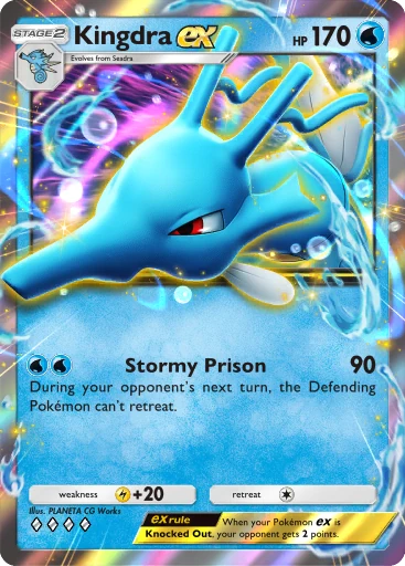 Kingdra ex (a4b-092) card in Pokémon TCG Pocket