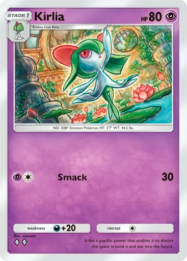 Kirlia (a1-131) card in Pokémon TCG Pocket