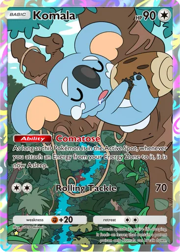 Komala (a3-179) card in Pokémon TCG Pocket