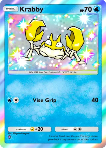 Krabby (a4a-095) card in Pokémon TCG Pocket