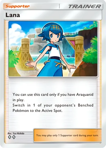Lana (a3-152) card in Pokémon TCG Pocket