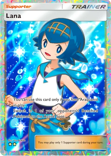 Lana (a3-194) card in Pokémon TCG Pocket