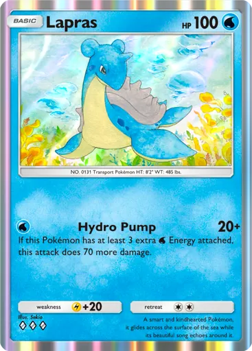 Lapras (a1-079) card in Pokémon TCG Pocket