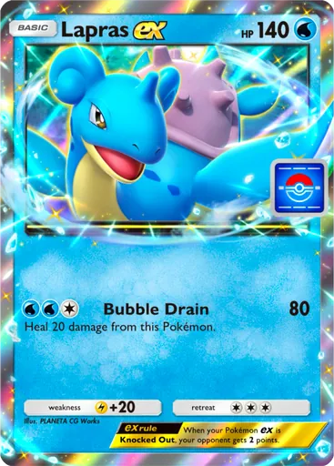 Lapras ex (pa-014) card in Pokémon TCG Pocket
