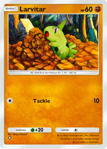 Larvitar (a4-103) card in Pokémon TCG Pocket