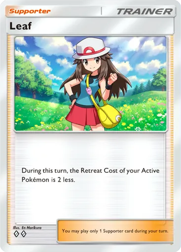 Leaf (a1a-068) card in Pokémon TCG Pocket