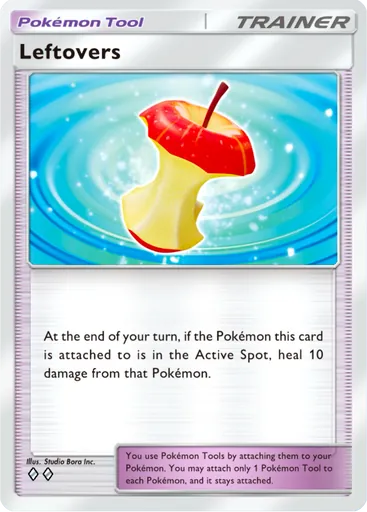 Leftovers (a3b-067) card in Pokémon TCG Pocket