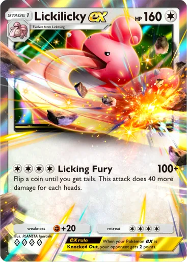 Lickilicky ex (a2-125) card in Pokémon TCG Pocket