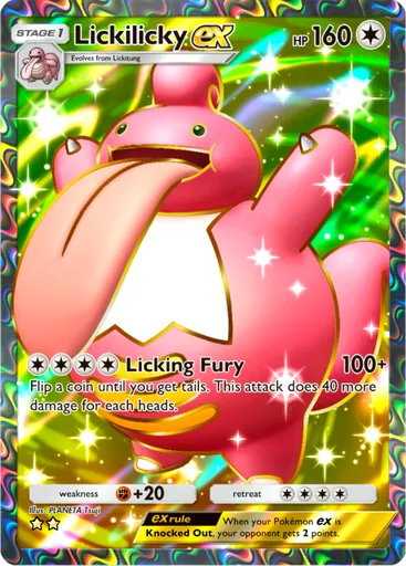 Lickilicky ex (a2-189) card in Pokémon TCG Pocket