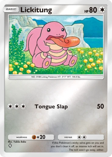 Lickitung (a4b-283) card in Pokémon TCG Pocket