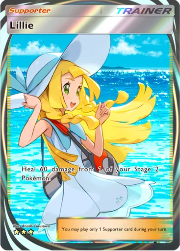 Lillie (a3-209) card in Pokémon TCG Pocket