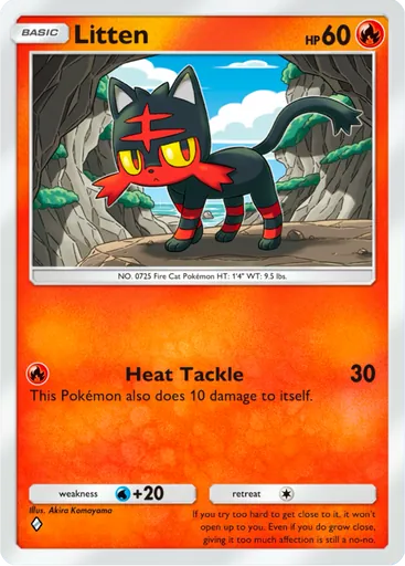 Litten (a3-030) card in Pokémon TCG Pocket