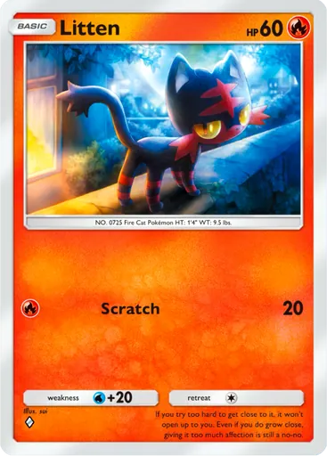 Litten (a3-031) card in Pokémon TCG Pocket