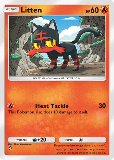 Litten (a4b-078) card in Pokémon TCG Pocket