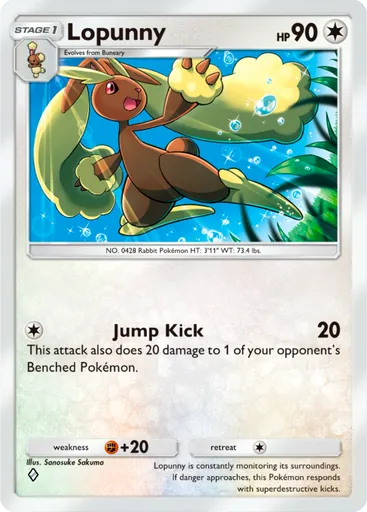 Lopunny (a2-138) card in Pokémon TCG Pocket