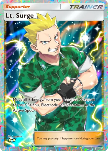 Lt. Surge (a1-273) card in Pokémon TCG Pocket