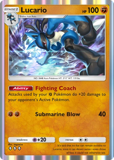 Lucario (a4b-212) card in Pokémon TCG Pocket