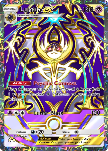 Lunala ex (a4b-367) card in Pokémon TCG Pocket