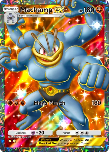 Machamp ex (a1-263) card in Pokémon TCG Pocket