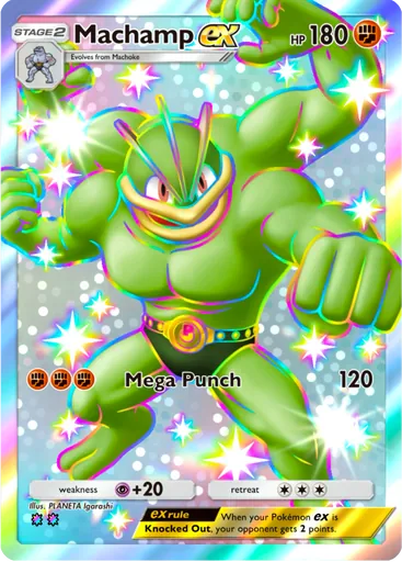 Machamp ex (a3-235) card in Pokémon TCG Pocket