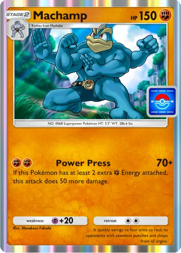 Machamp (pa-055) card in Pokémon TCG Pocket