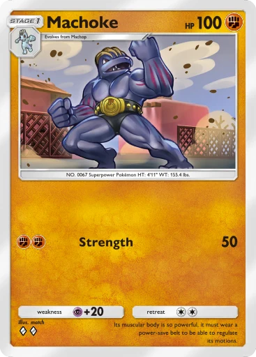 Machoke (a4b-191) card in Pokémon TCG Pocket