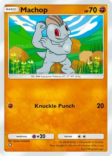 Machop (a1-143) card in Pokémon TCG Pocket
